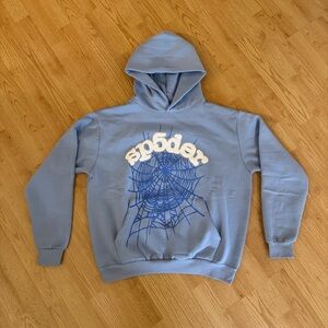 Sp5der Worldwide Web Hoodie- Men’s Large